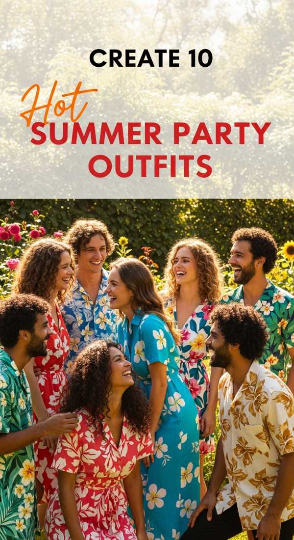 Create 10 Stylish Summer Party Outfits For Your Guests 69eb99863ad0a