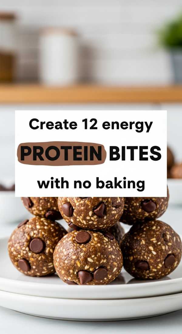 Create 12 Energy Protein Bites With No Baking 69e46e43ccc13