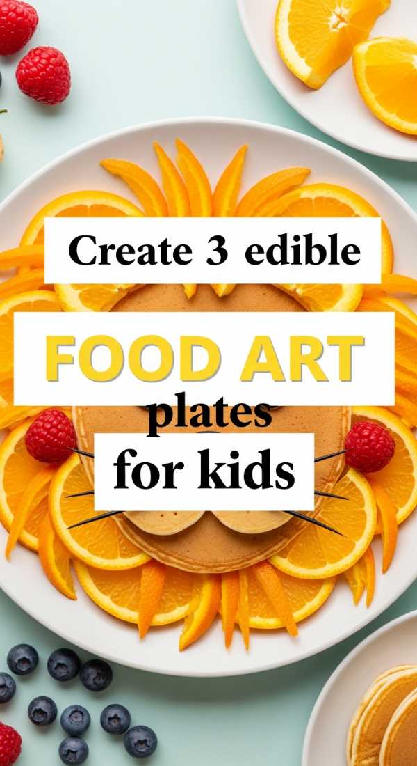 Create 3 Edible Food Art Plates For Kids 69e5d85254820