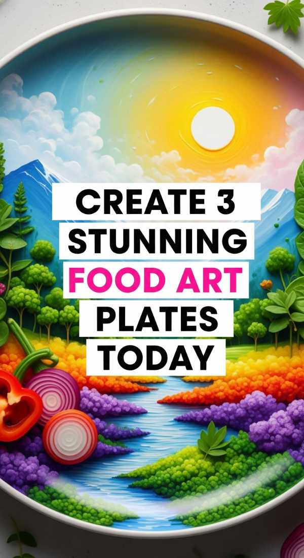Create 3 Stunning Food Art Plates Today 69edfa8d1d532