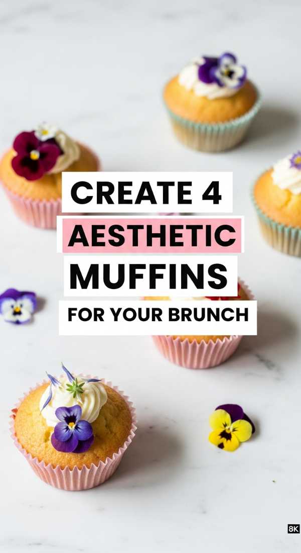 Create 4 Aesthetic Muffins For Your Brunch 69ec86efa0d15