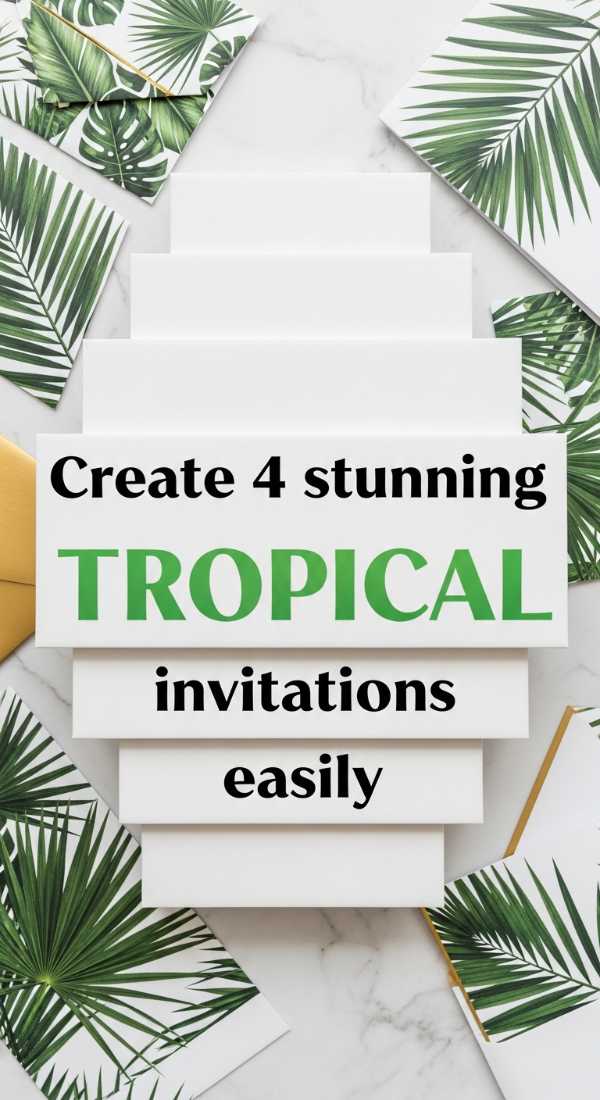Create 4 Stunning Tropical Brunch Invitations Easily 69e9fe757d0d9