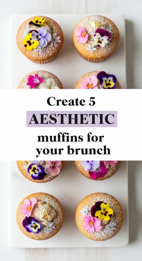 Create 5 Aesthetic Muffins For Your Brunch 69e853e08fa38