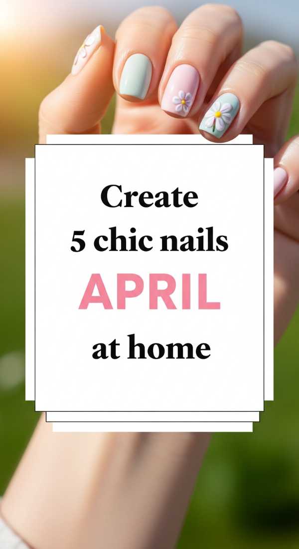 Create 5 Chic April Nails At Home 69e3c06d6cf47