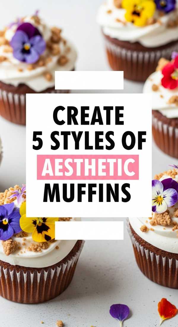 Create 5 Styles Of Aesthetic Muffins 69e853e30e8c5