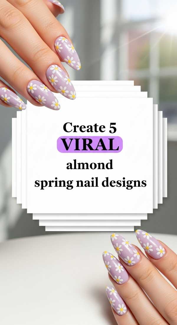 Create 5 Viral Almond Spring Nail Designs 69e66163bcffe