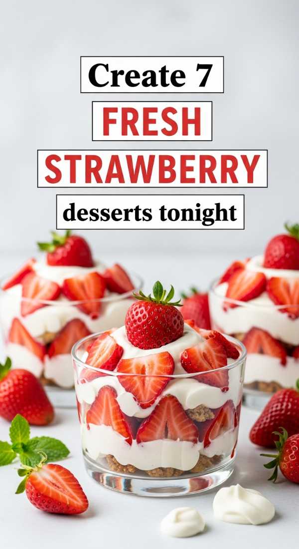 Create 7 Fresh Strawberry Desserts Tonight 69e70c065072c