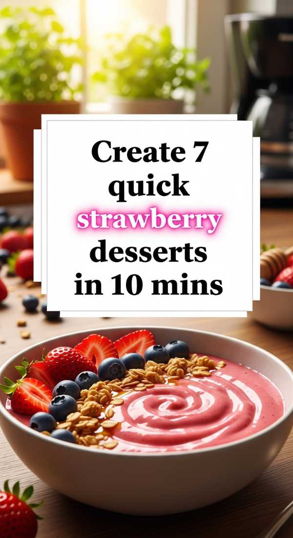 Create 7 Quick Strawberry Desserts In 10 Mins 69f05ac0e7ace