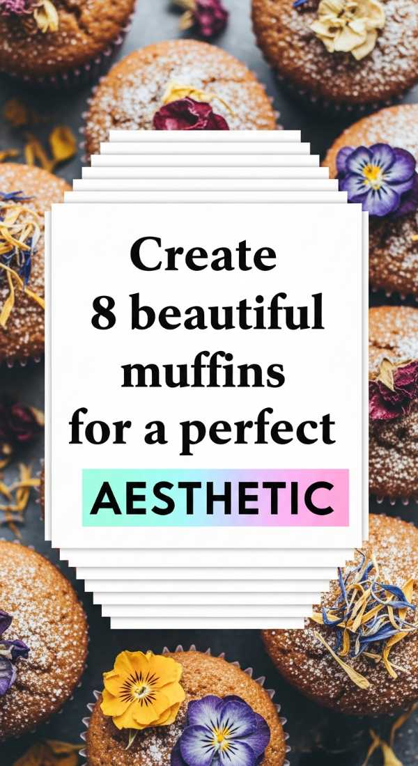 Create 8 Beautiful Muffins For A Perfect Aesthetic 69f05ab6e54f5