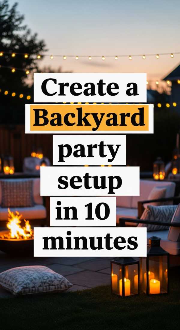 Create A Backyard Party Setup In 10 Minutes 69e9fe73c6cc3