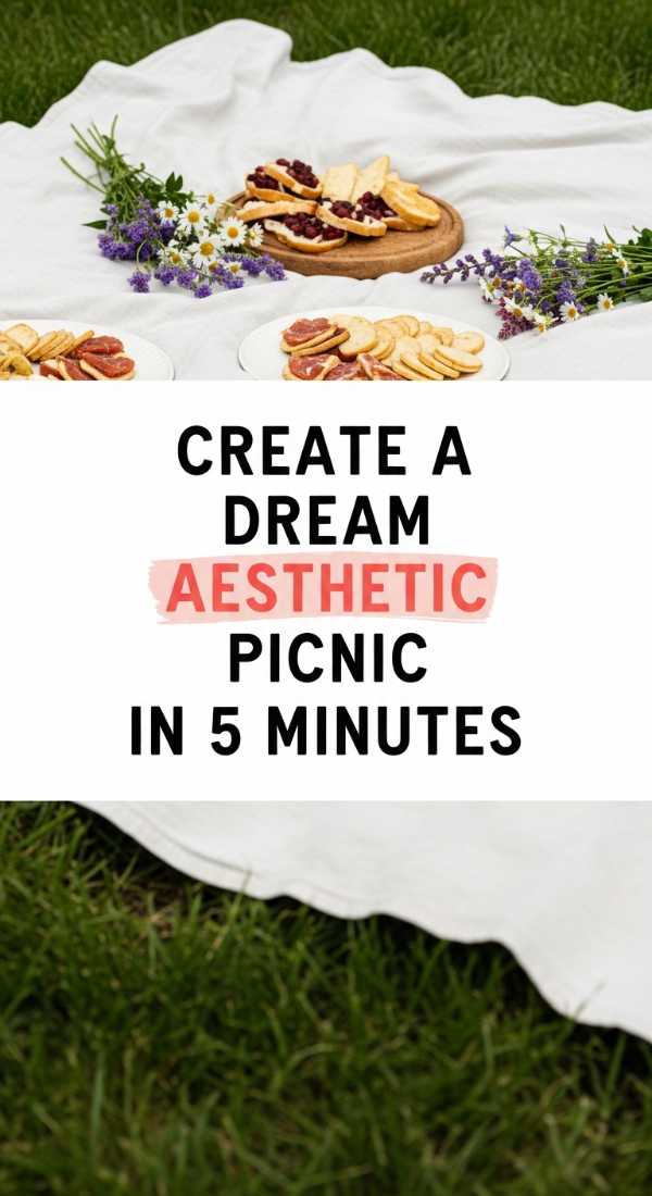 Create A Dream Aesthetic Picnic In 5 Minutes 69eb7fc40d331