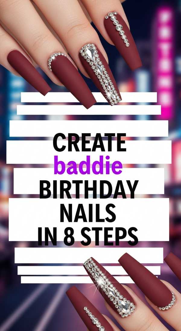 Create Baddie Birthday Nails In 8 Steps 69ef98cd19cc7