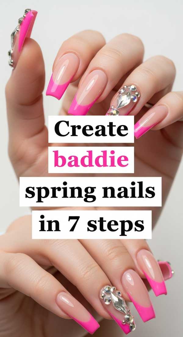 Create Baddie Spring Nails In 7 Steps 69efaf7522ea5
