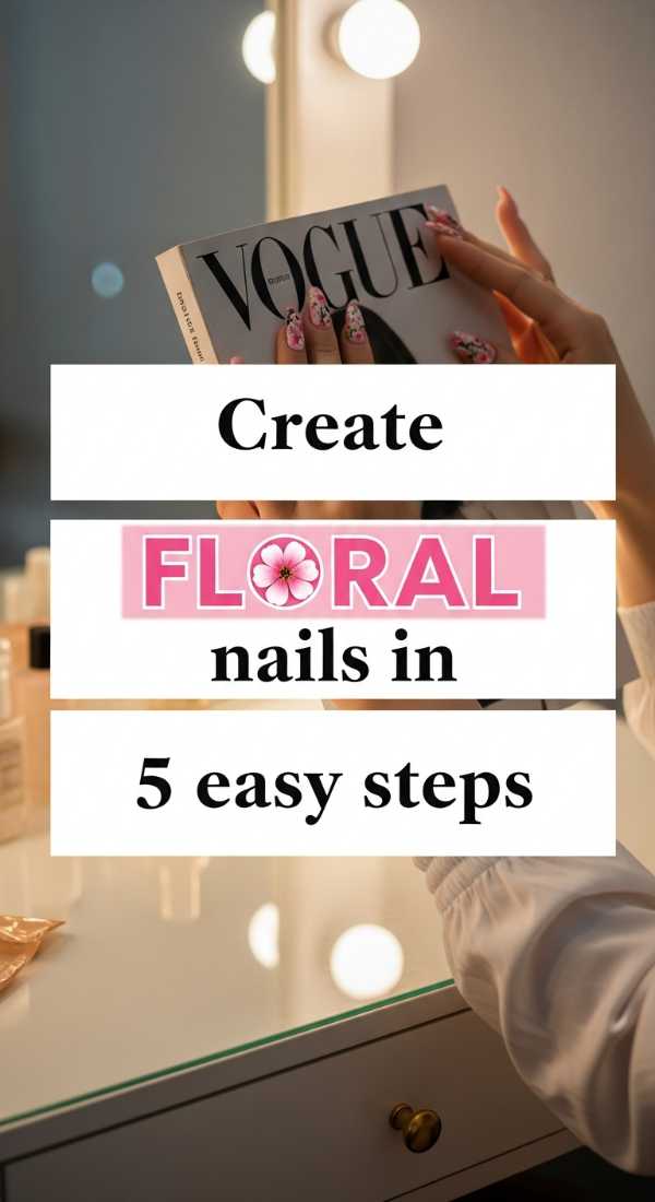 Create Floral Nails In 5 Easy Steps 69e5286d10b29