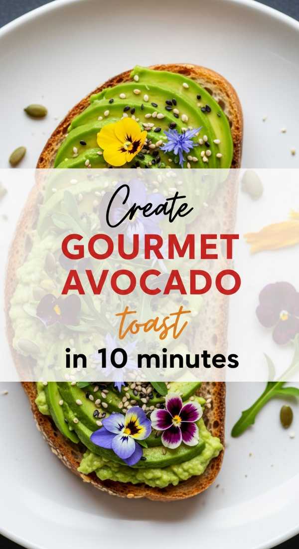 Create Gourmet Avocado Toast In 10 Minutes 69eb9980bda7e