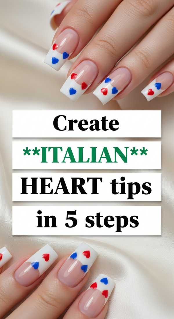 Create Italian Heart Tips In 5 Steps 69eba3a8b3b2f