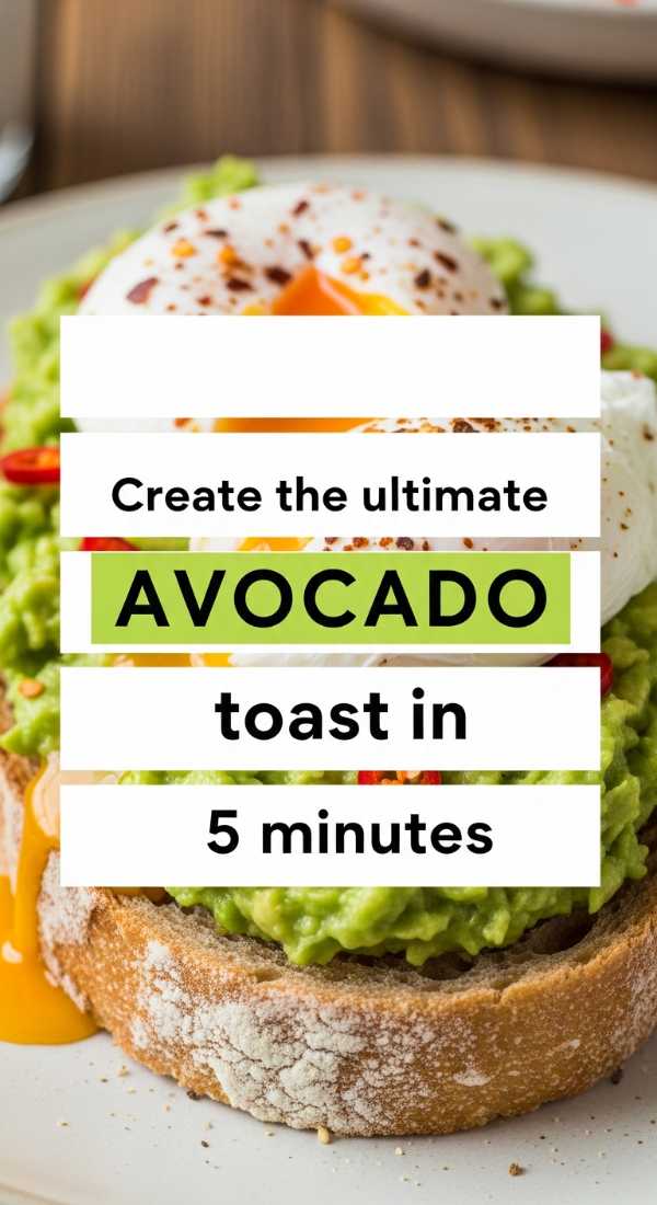 Create The Ultimate Avocado Toast In 5 Minutes 69e21f07dcd66