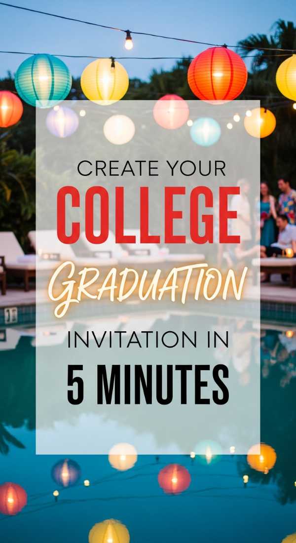Create Your College Graduation Invitation In 5 Minutes 69e9f7f16241f