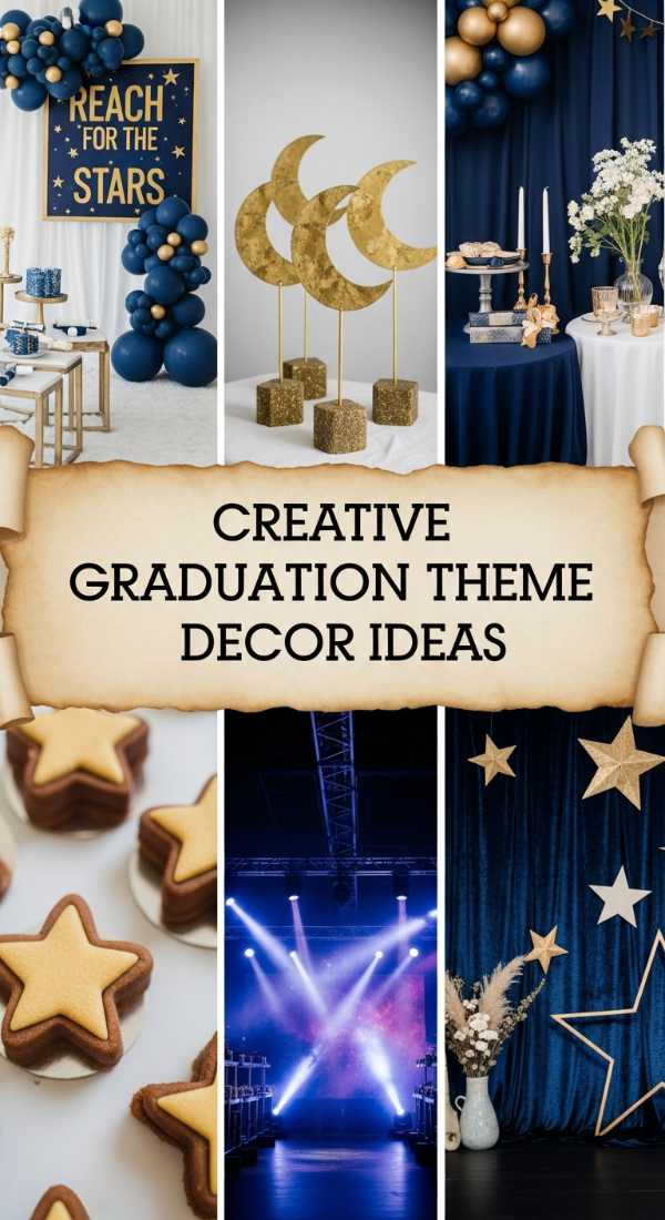 Creative Graduation Theme Decor Ideas 69df24358a88c