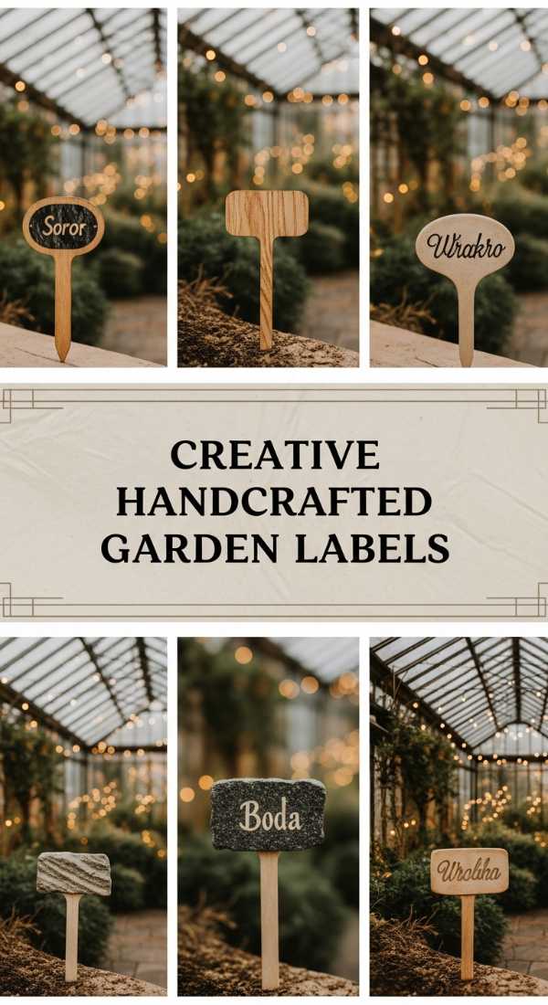 Creative Handcrafted Garden Labels 69df46745b647