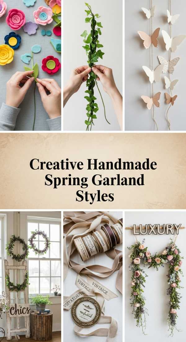 Creative Handmade Spring Garland Styles 69df43d5120b2