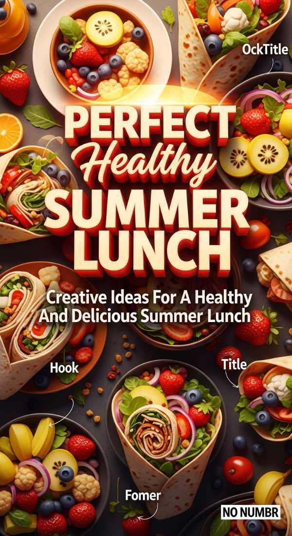 Creative Ideas For A Healthy And Delicious Summer Lunch 69ef0295b8816
