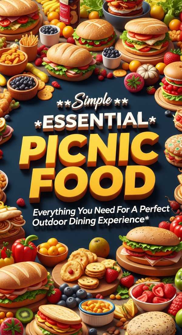 Creative Picnic Food Ideas 69edb911de47d
