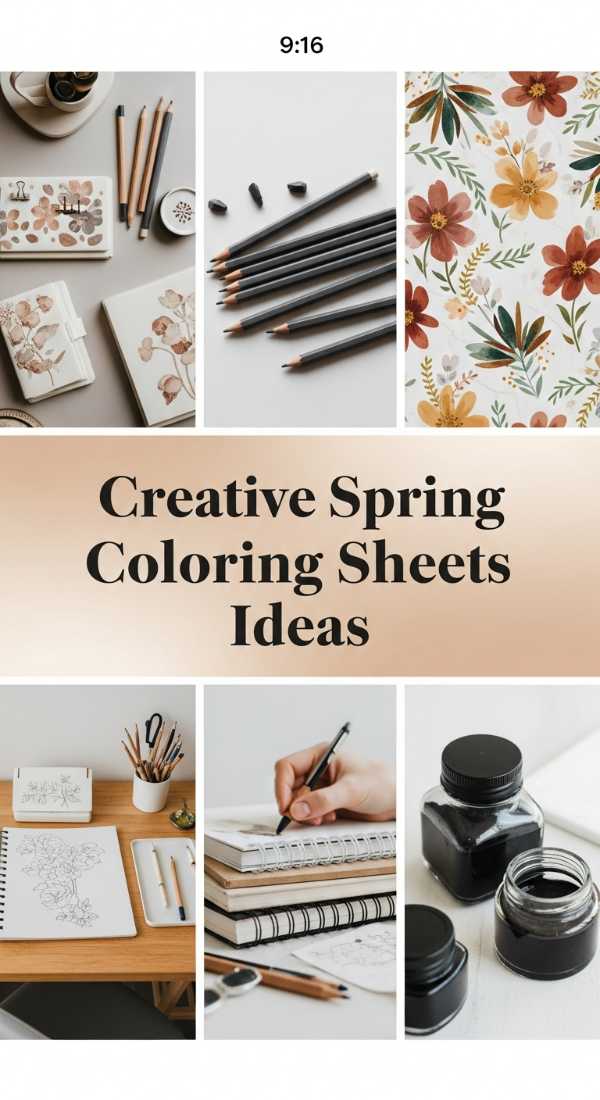Creative Spring Coloring Sheets Ideas 69df43ddde19d