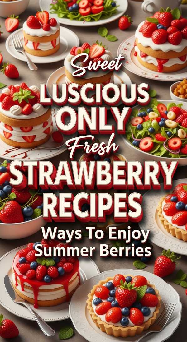 Creative Ways To Use Fresh Strawberries This Season 69e9b9c9eaa01