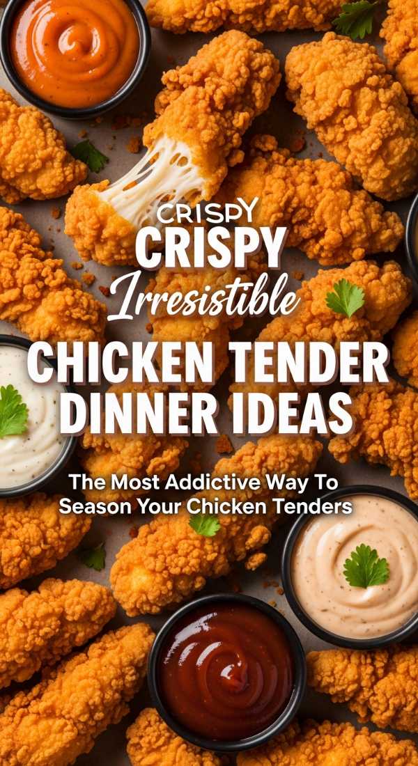 Crispy Chicken Tender Dinner Ideas For Kids 69eca8d155e8d