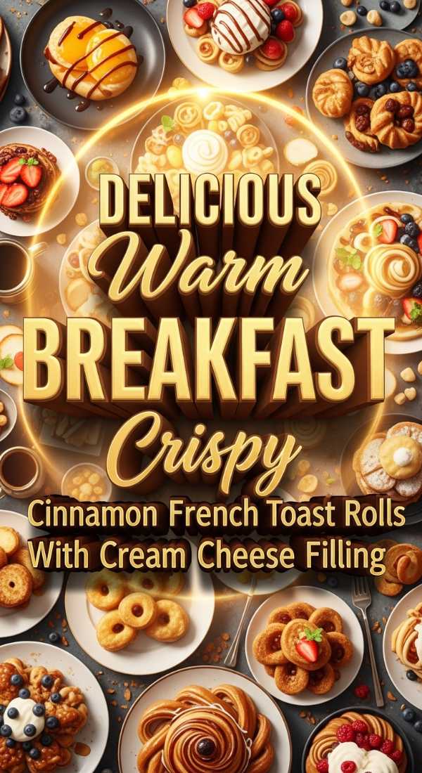 Crispy Cinnamon French Toast Rolls With Cream Cheese Filling 69ec95080c2db