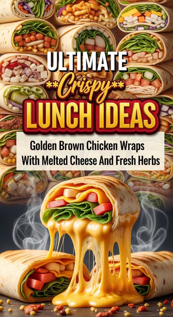 Crispy Golden Cheesy Chicken Wraps 69dfdb0192f9d