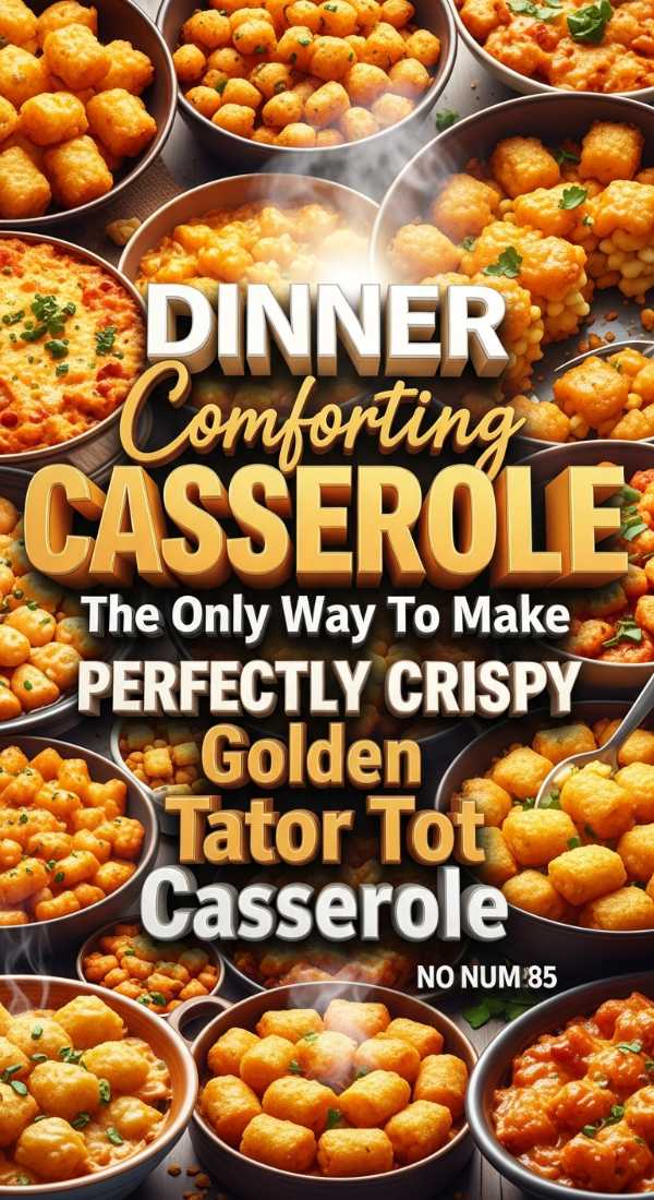 Crispy Golden Tator Tot Casserole 69f203c09d0a7