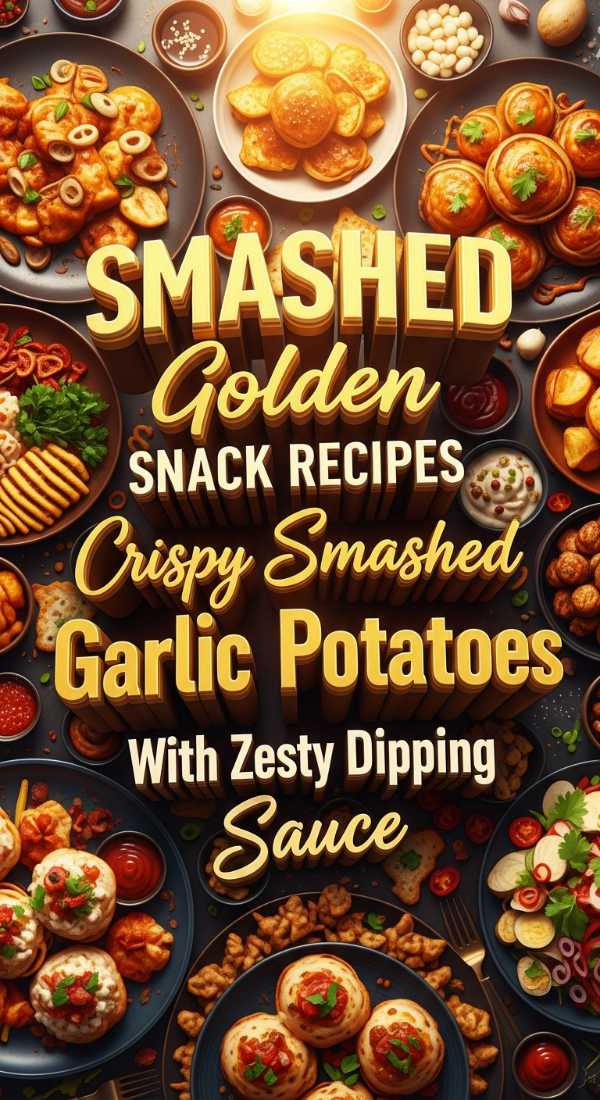 Crispy Smashed Garlic Potatoes 69e70aca4bc7a