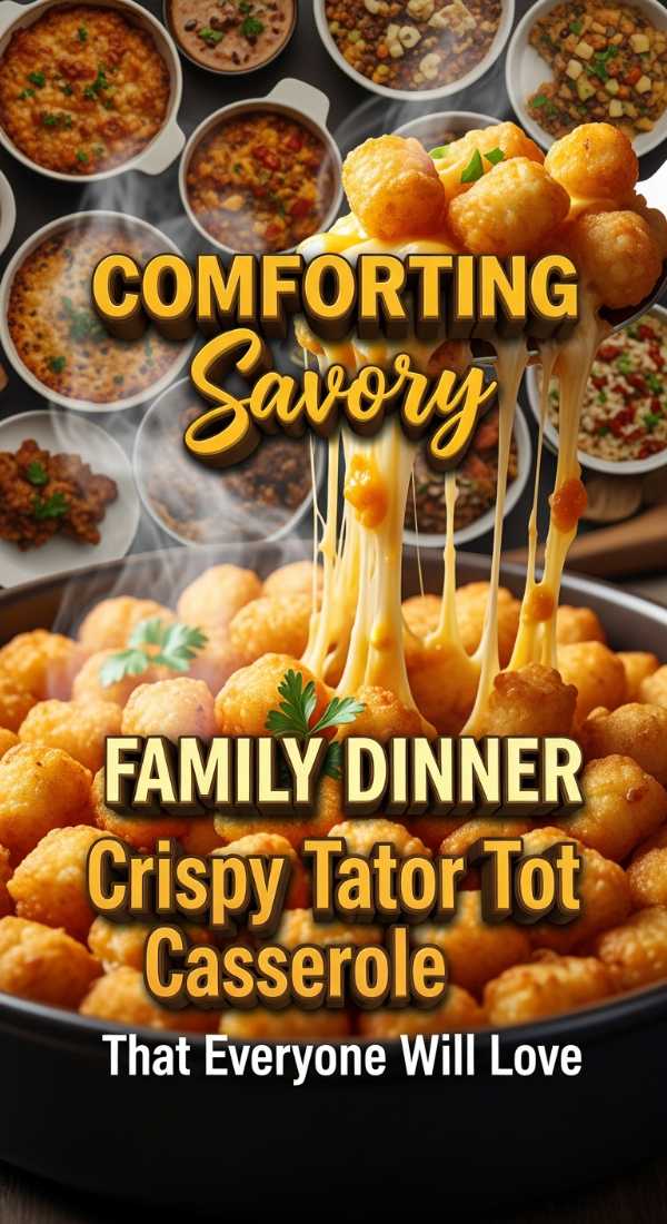 Crispy Tator Tot Casserole That Everyone Will Love 69edb918e40b1