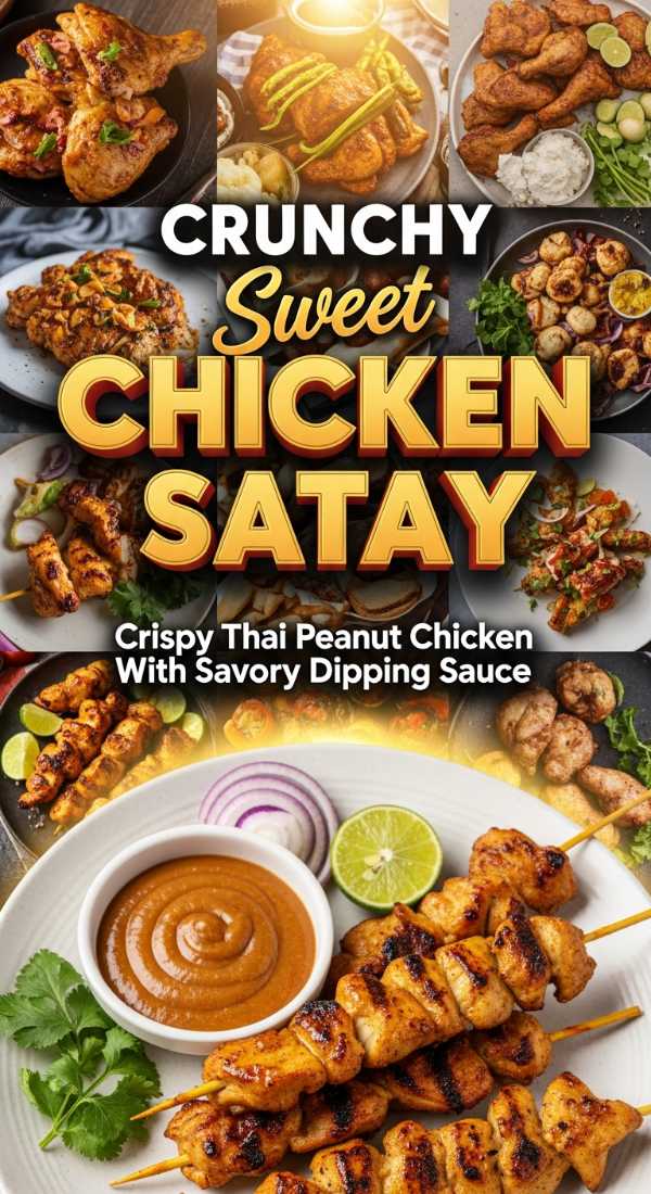Crispy Thai Peanut Chicken Satay 69e4a712ed0aa