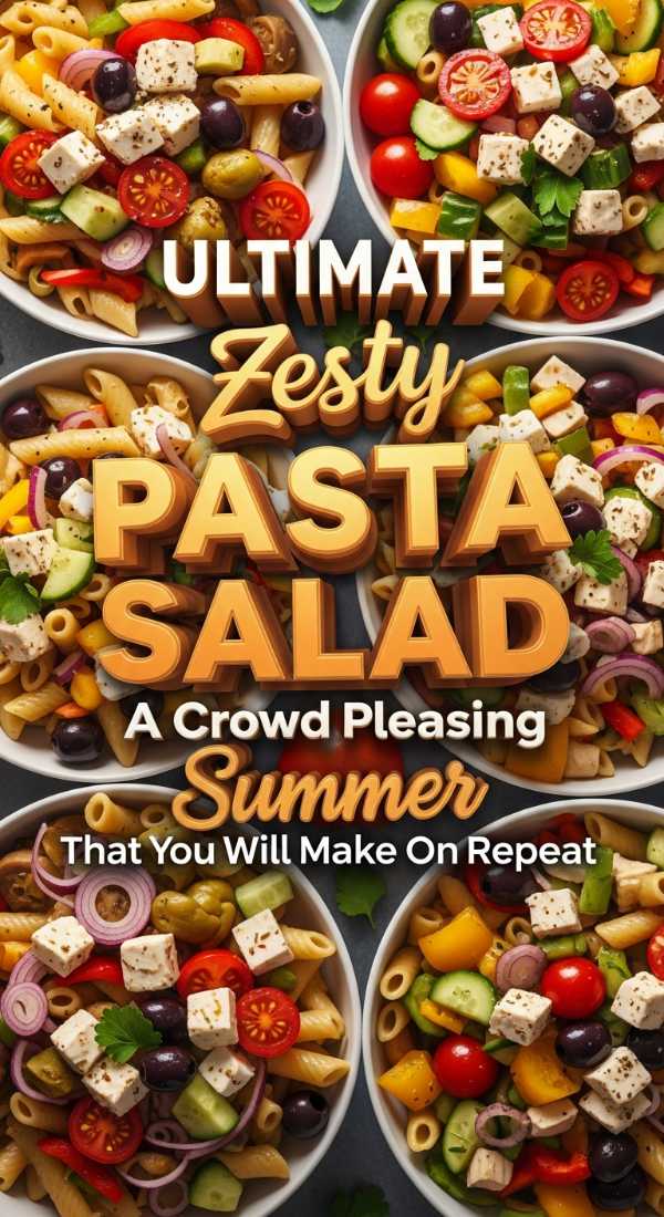 Crowd Pleasing Summer Pasta Salad Recipes 69edb72c53229