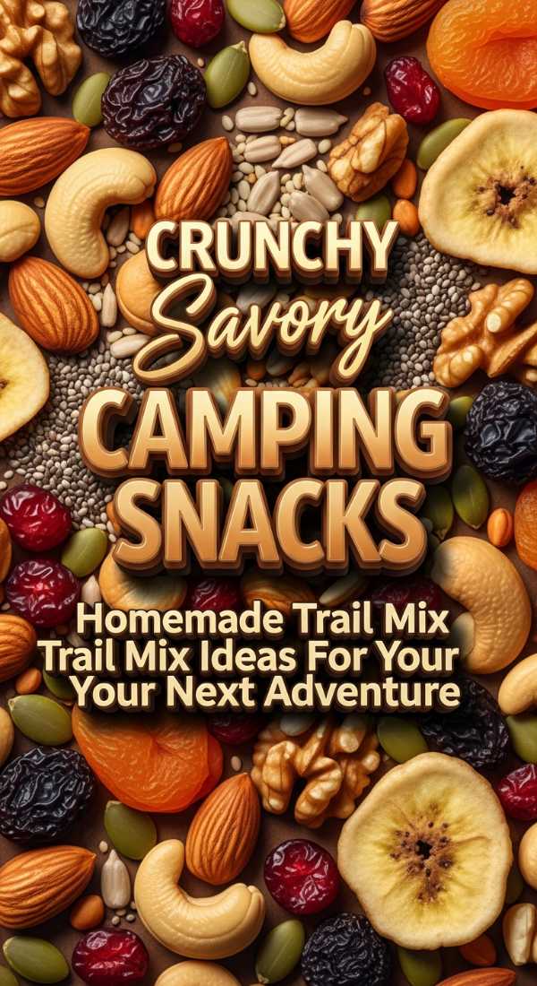 Crunchy Savory Camping Snacks Homemade Trail Mix Ideas For Your Next Adventure 69edb8f76d49f