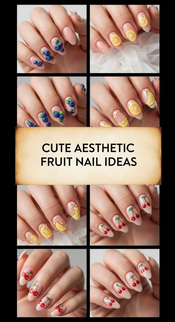 Cute Aesthetic Fruit Nail Ideas 69df3abedf07a