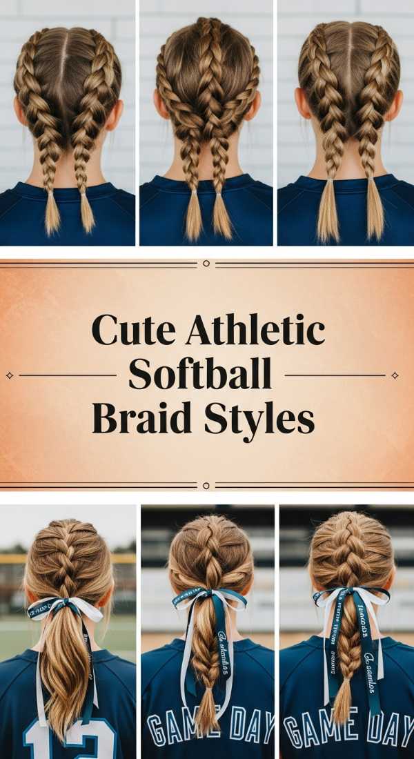 Cute Athletic Softball Braid Styles 69f261c2cccc3