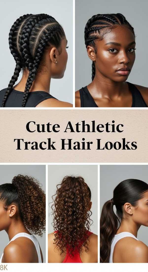 Cute Athletic Track Hair Looks 69e742ca6e078