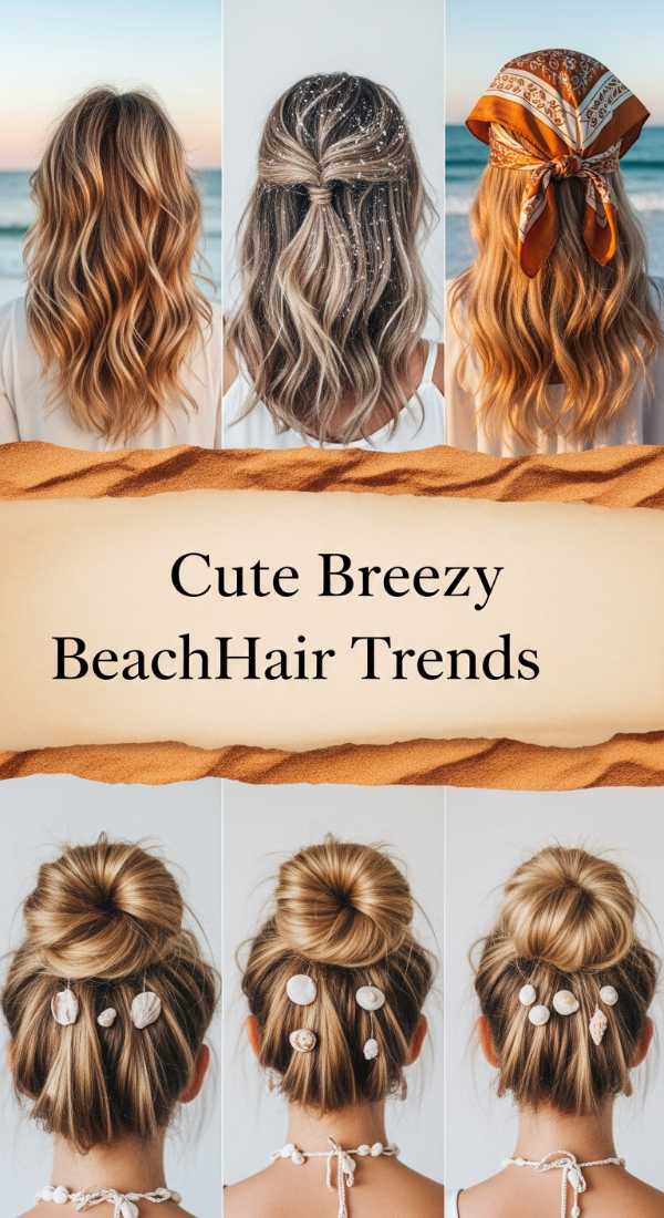 Cute Breezy Beach Hair Trends 69df3fd2dc5ce