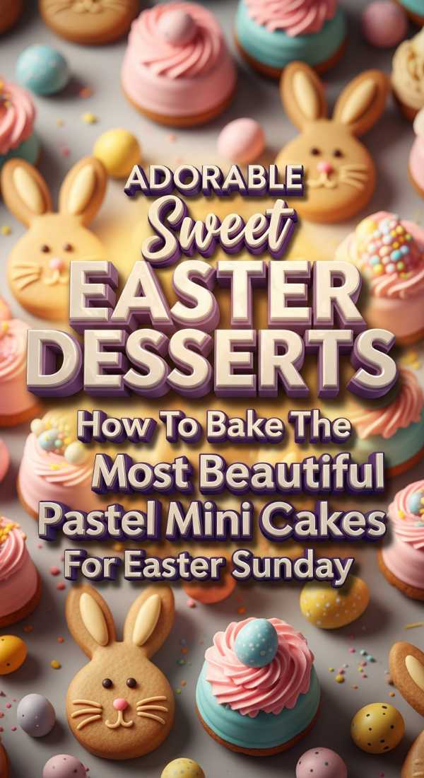 Cute Easter Desserts To Make With The Family