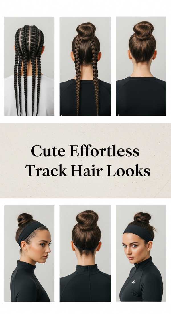 Cute Effortless Track Hair Looks 69e5e115638a1