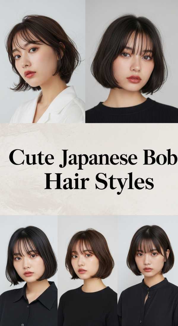 Cute Japanese Bob Hair Styles 69e4f6824aa62