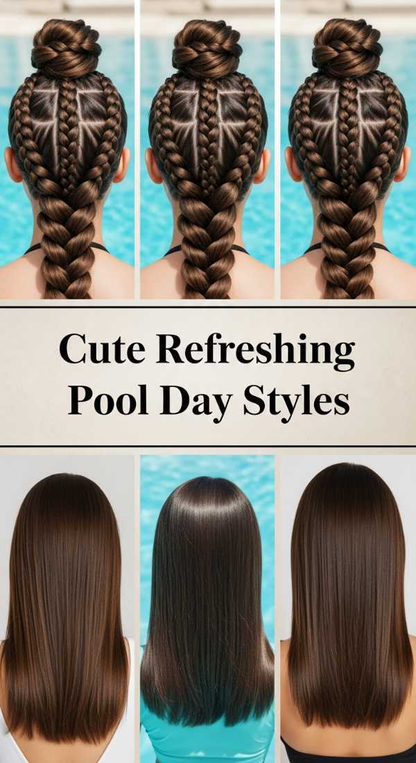 Cute Refreshing Pool Day Styles 69ecef8807bd1
