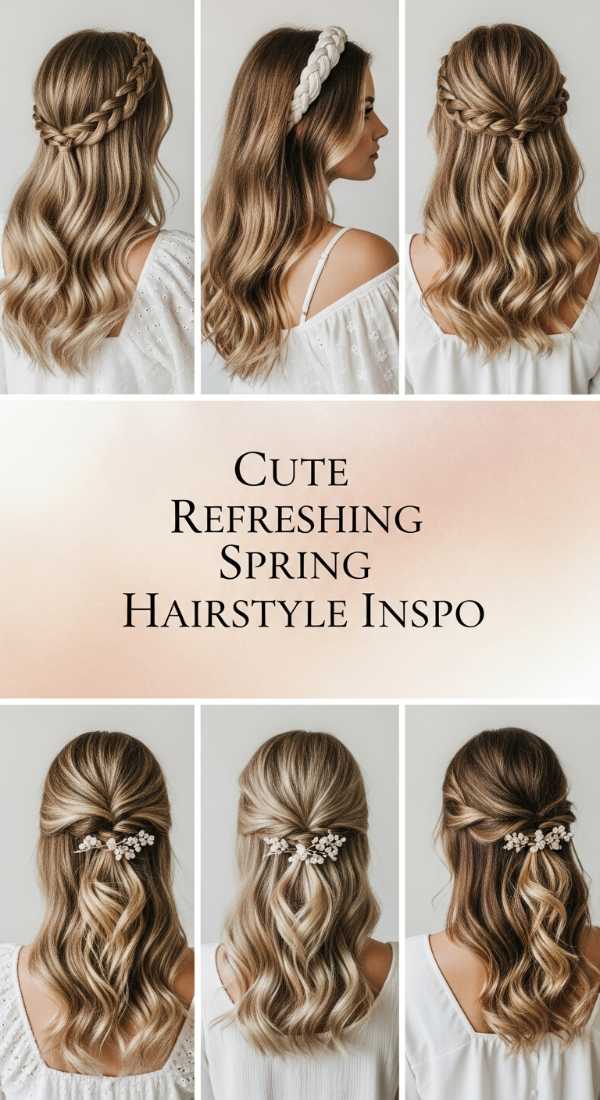 Cute Refreshing Spring Hairstyle Inspo 69df3fc19df5c