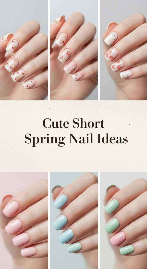 Cute Short Spring Nail Ideas 69e5f3ebd06bf