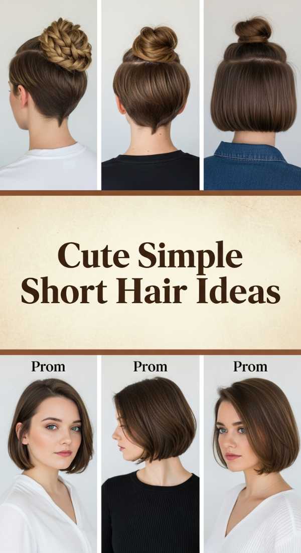 Cute Simple Short Hair Ideas 69f33ca37d951