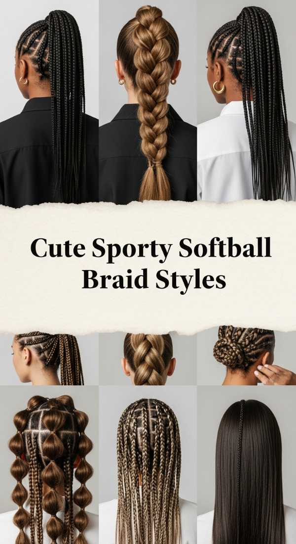 Cute Sporty Softball Braid Styles 69e5e119034ee